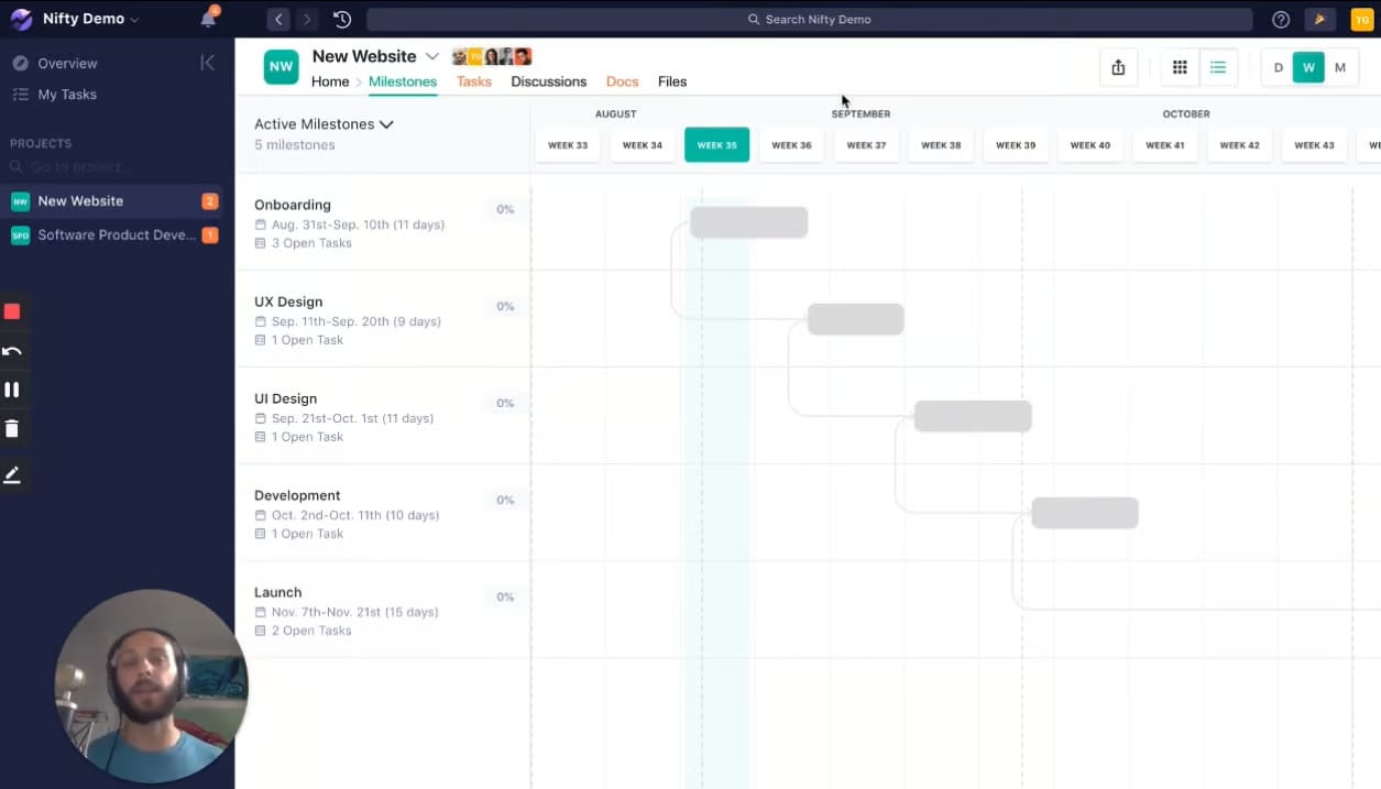 Nifty Dashboard Preview